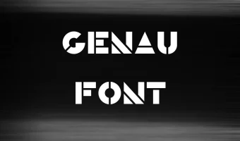 Genau Font