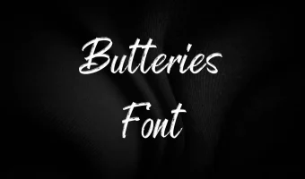 Butteries Font