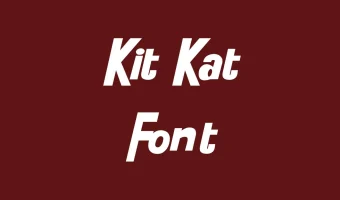 Kit Kat Font