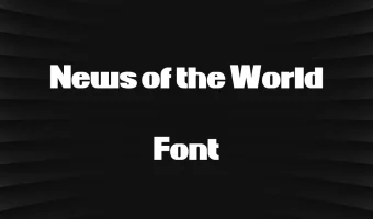 News of the World Font