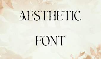 Aesthetic Font