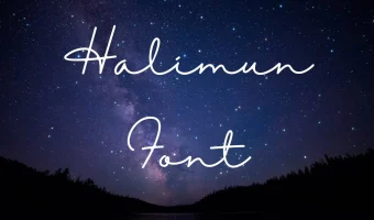 Halimun Font