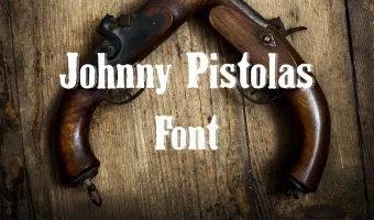 Johnny Pistolas Font