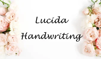 Lucida Handwriting Font