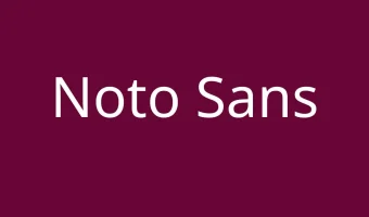 Noto Sans Font